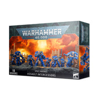 Warhammer 40,000: Space Marines - Assault Intercessor - миниатюри