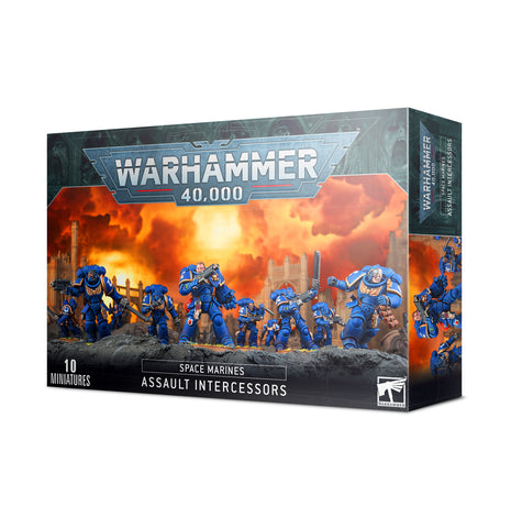 Warhammer 40,000: Space Marines - Assault Intercessor - миниатюри