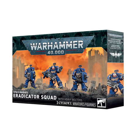 Warhammer 40,000: Space Marines - Eradicator Squad with Heavy Bolters - миниатюри