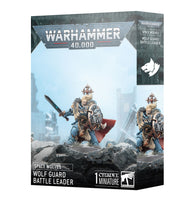 Warhammer 40,000: Space Wolves Wolf Guard Battle Leader- миниатюри