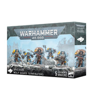 Warhammer 40,000: Space Wolves Wolf Guard Terminators - миниатюри