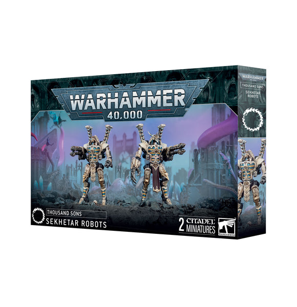 Warhammer 40,000: Thousand Sons: Sekhetar Robots - миниатюри