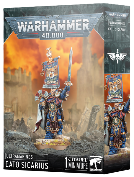 Warhammer 40,000: Ultramarines Cato Sicarius - миниатюри