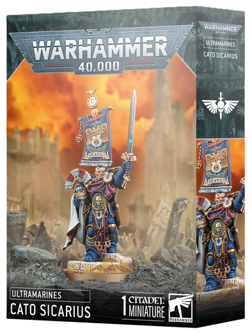 Warhammer 40,000: Ultramarines Cato Sicarius - миниатюри