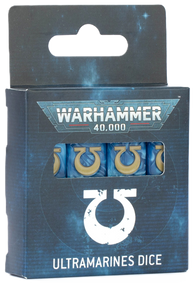 Warhammer 40,000: Ultramarines Dice Set - миниатюри