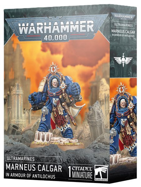 Warhammer 40,000: Ultramarines Marneus Calgar in Armour of Antilochus - миниатюри