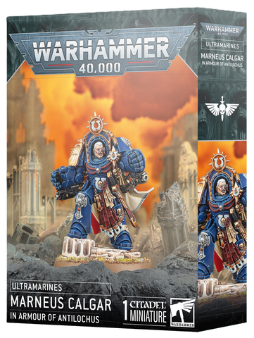 Warhammer 40,000: Ultramarines Marneus Calgar in Armour of Antilochus - миниатюри