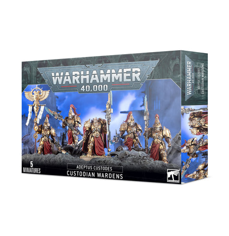 Warhammer 40,000: Adeptus Custodes Custodian Wardens - миниатюри