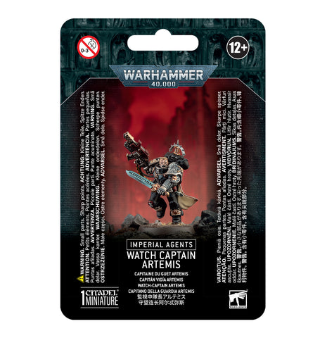 Warhammer 40,000 Imperial Agents: Deathwatch Captain Artemis - миниатюри