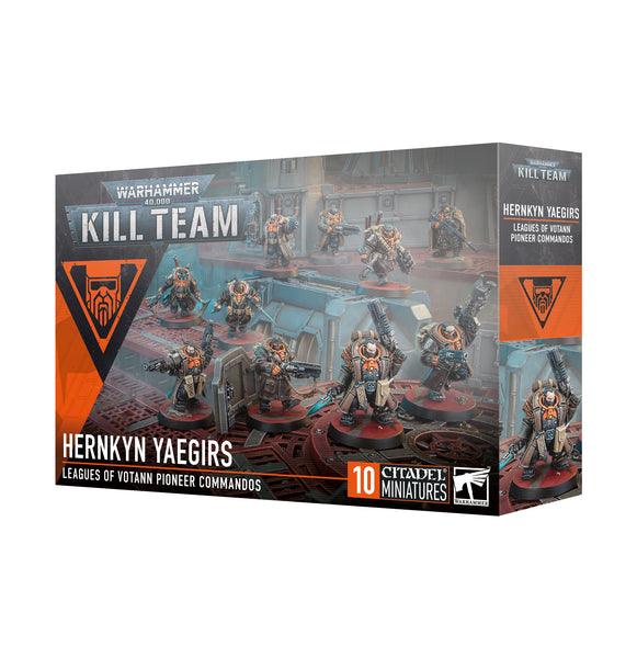 Warhammer 40,000: Kill Team: Hernkyn Yaegirs - миниатюри