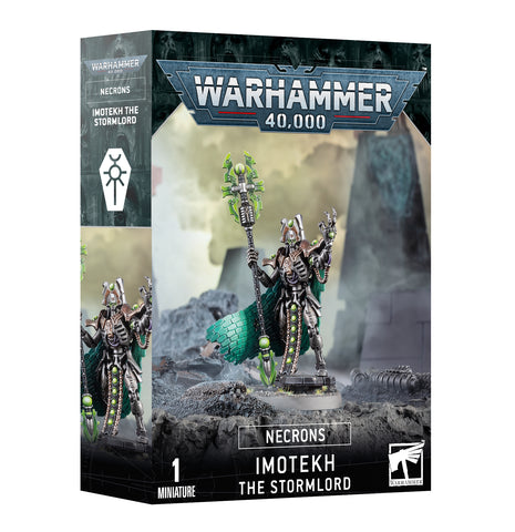 Warhammer 40,000: Necrons Imotekh the Stormlord - миниатюри