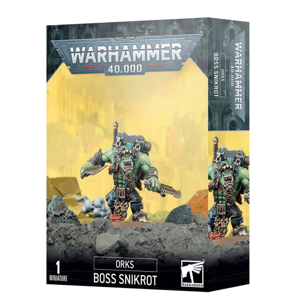 Warhammer 40,000 Orks: Boss Snikrot - миниатюри