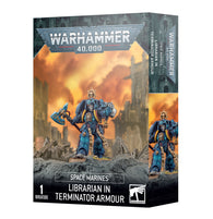 Warhammer 40,000: Space Marines Librarian in Terminator Armour - миниатюри