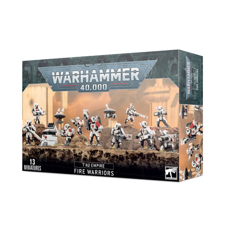 Warhammer 40,000: Tau Empire Fire Warriors - миниатюри - Pikko Games