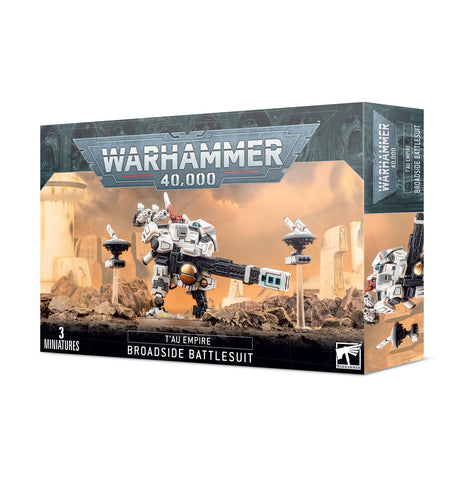 Warhammer 40,000: Tau Empire XV88 Broadside Battlesuit - миниатюри