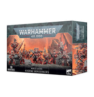 Warhammer 40,000: World Eaters Khorne Berserkers - миниатюри