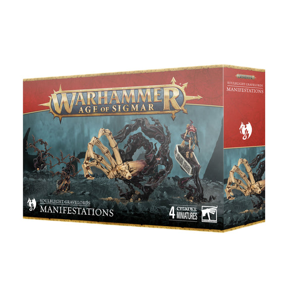 Warhammer Age of Sigmar: Soulblight Gravelords Manifestations - миниатюри