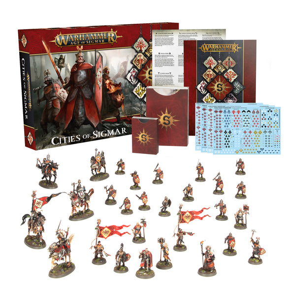 Warhammer Age of Sigmar: Cities of Sigmar Army Set - миниатюри
