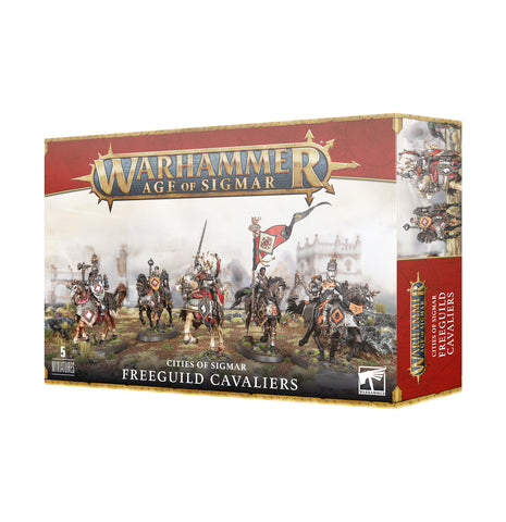 Warhammer Age of Sigmar: Cities of Sigmar: Freeguild Cavaliers - миниатюри