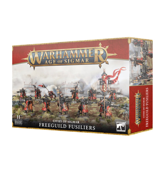 Warhammer Age of Sigmar: Cities of Sigmar: Freeguild Fusiliers - миниатюри