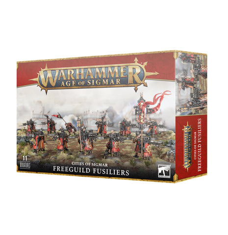 Warhammer Age of Sigmar: Cities of Sigmar: Freeguild Fusiliers - миниатюри