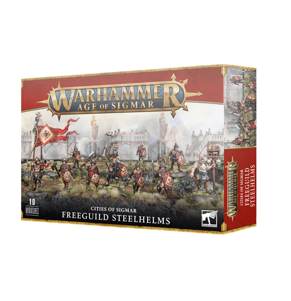 Warhammer Age of Sigmar: Cities of Sigmar: Freeguild Steelhelms - миниатюри