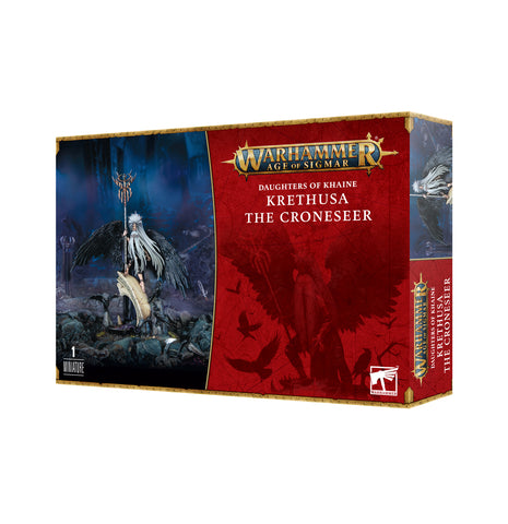 Warhammer Age of Sigmar: Daughters of Khaine: Krethusa The Croneseer - миниатюри