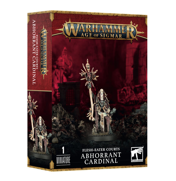 Warhammer Age of Sigmar: Flesh-eater Courts Abhorrent Cardinal - миниатюри