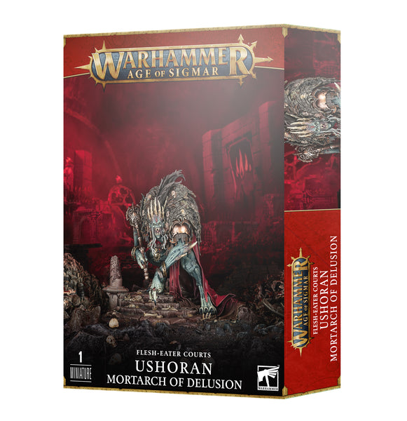Warhammer Age of Sigmar: Flesh-eater Courts Ushoran Mortarch of Delusion - миниатюри