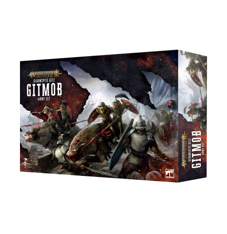 Warhammer Age of Sigmar: Gloomspite Gitz: Gitmob Army set - миниатюри