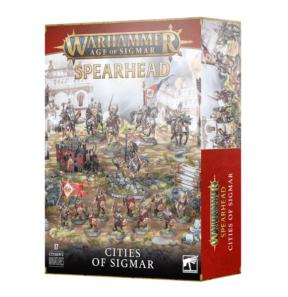 Warhammer Age of Sigmar: Spearhead: Cities of Sigmar - миниатюри