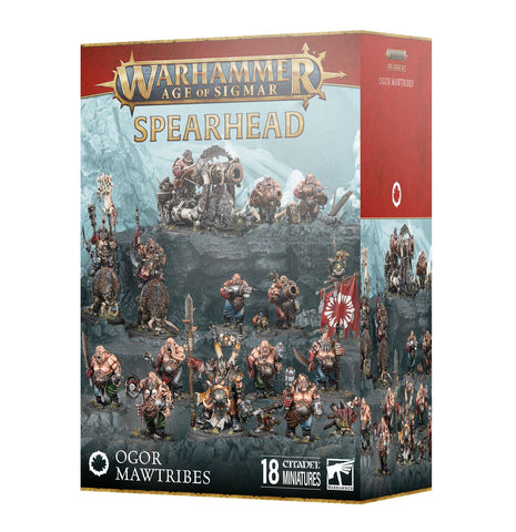 Warhammer Age of Sigmar: Spearhead: Ogor Mawtribes - миниатюри