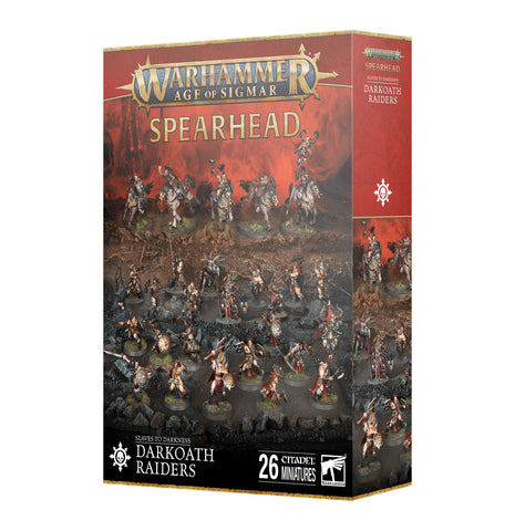 Warhammer Age of Sigmar: Spearhead Slaves to Darkness Darkoath Raiders - миниатюри