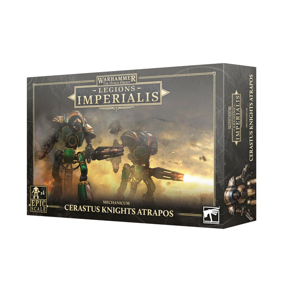 Warhammer The Horus Heresy: Legions Imperialis Mechanicum: Cerastus Knights Atrapos - миниатюри
