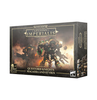 Warhammer The Horus Heresy: Legions Imperialis Mechanicum: Questoris Knights Magaera and Styrix - миниатюри