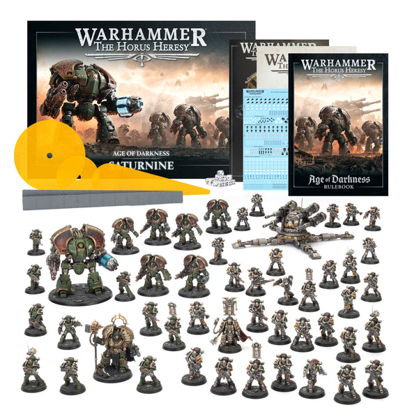 Warhammer The Horus Heresy: Age of Darkness Saturnine - миниатюри