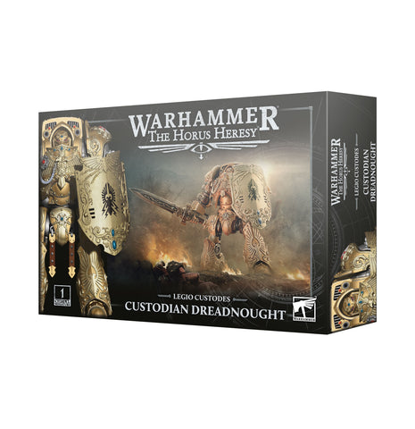 Warhammer The Horus Heresy: Legio Custodes Custodian Dreadnought - миниатюри - Pikko Games