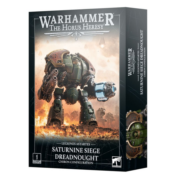 Warhammer The Horus Heresy: Saturnine Siege Dreadnought – Chiron Configuration - миниатюри