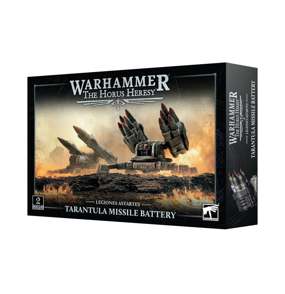 Warhammer The Horus Heresy: Legiones Astartes Tarantula Missile Battery - миниатюри