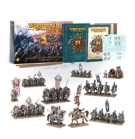 Warhammer The Old World: Fantasy Battles in the World of Legend Core Set - миниатюри