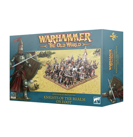 Warhammer the Old World: Knights of the Realm on Foot - миниатюри