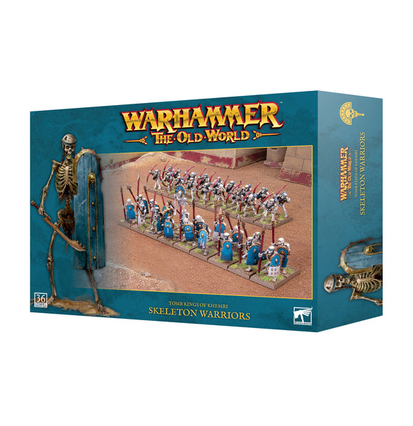 Warhammer Old World: Tomb Kings of Khemri: Skeleton Warriors - миниатюри