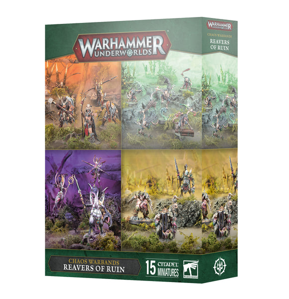 Warhammer Underworlds: Chaos Warbands Reavers of Ruin - разширение за игра с миниатюри