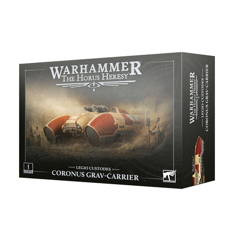Warhammer The Horus Heresy: Legio Custodes Coronus Grav-Carrier - миниатюри - Pikko Games