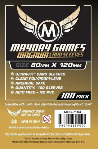 Mayday Magnum Ultra-Fit Card Sleeves - 80мм x 120мм (Dixit) - протектори