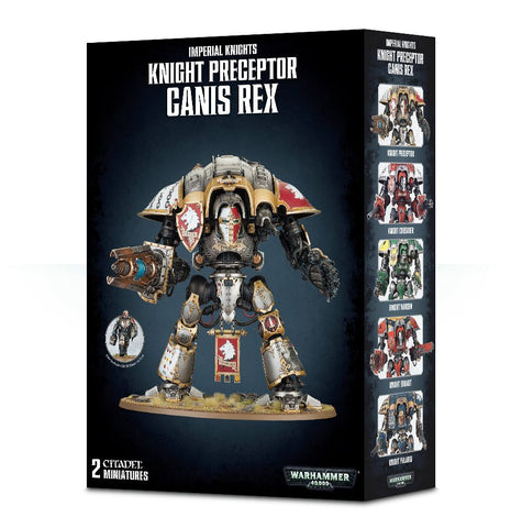 Warhammer 40,000: Knight Preceptor Canis Rex - миниатюри