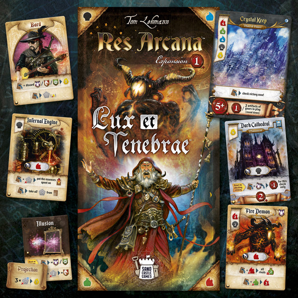Res Arcana: Lux & Tenebrae - разширение за настолна игра - Pikko Games
