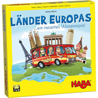 Туристи в Европа - детска настолна игра