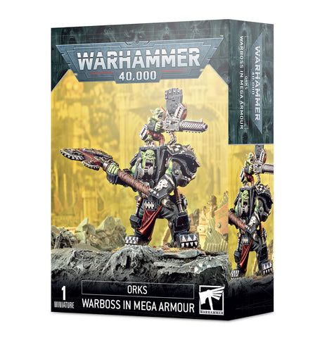 Warboss in Mega Armour - миниатюри