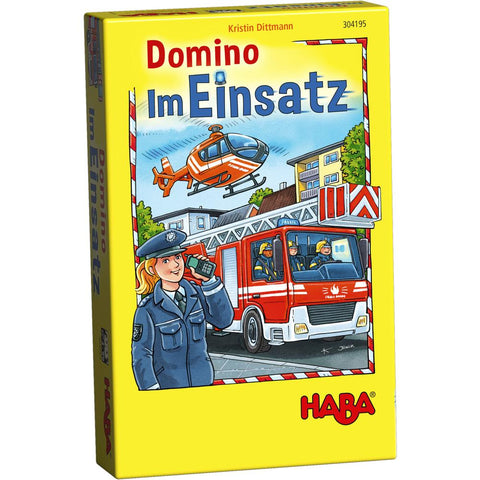Пожарникари в действие (домино) - детска настолна игра
